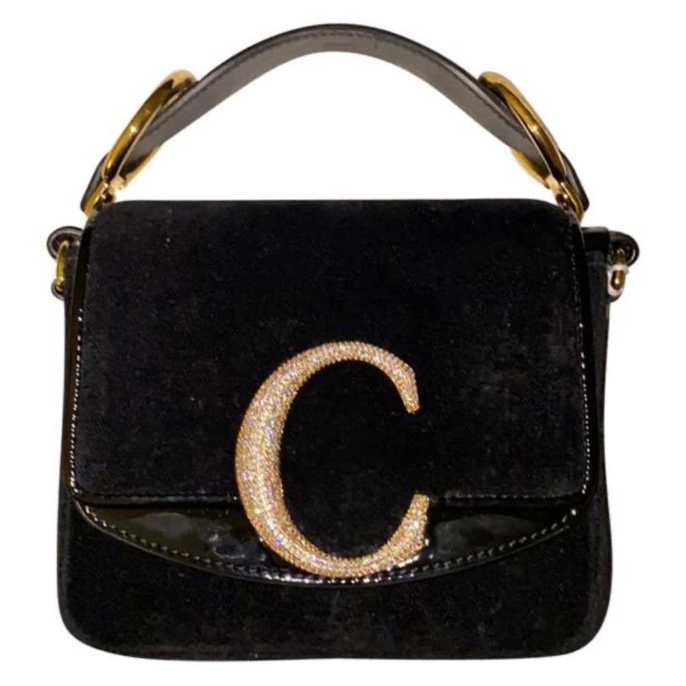 Chloe Black Suede Mini bag